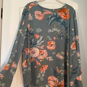 Loft floral blouse